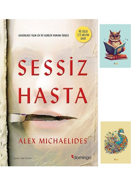 Sessiz Hasta - Alex Michaelides - 9786051981482 - Domingo Yayınları (2 Not Defterli)