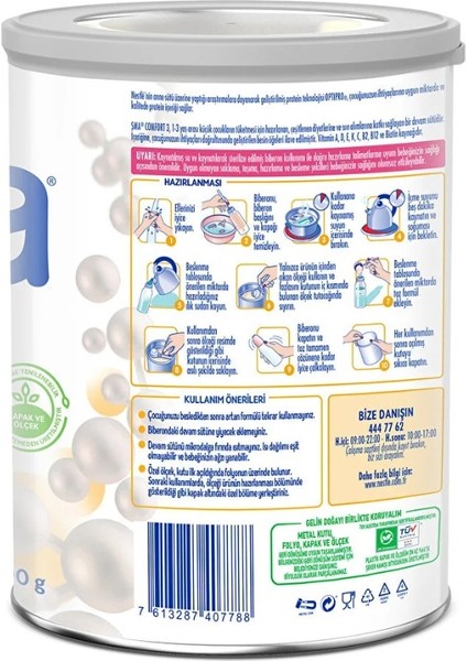 Sma Comfort 3 Devam Sütü 1-3 Yaş 400 gr fiyatları