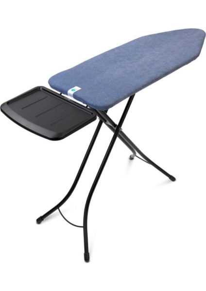 124X45CM Denim Blue Desenli Çalışma Masası, Şık ve Kullanışlı Tasarım