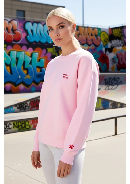 Kadın Bisiklet Yaka Düşük Kol Nakışlı Örme Sweatshirt Fonksiyonel Dayanıklı Kaliteli Rahat indirimleri