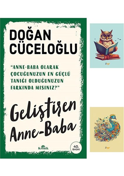 Geliştiren Anne Baba 9786257631532 - Doğan Cüceloğlu - Kronik (2 Not Defterli)