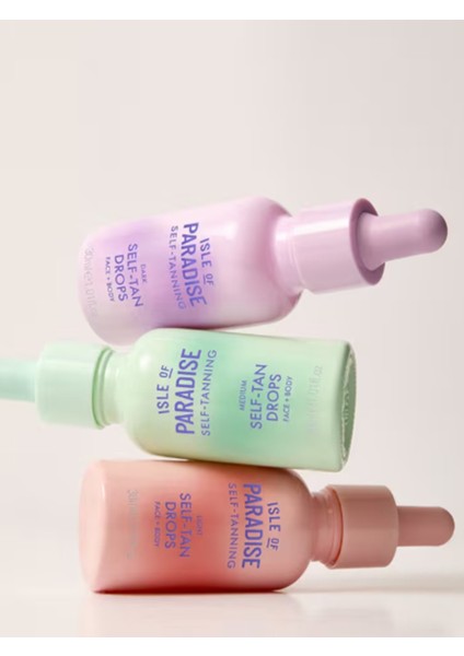 Medium Yüz ve Vücut Için Doğal Bir Bronzluk Için Nemlendirici Damlalar 30 ml modelleri