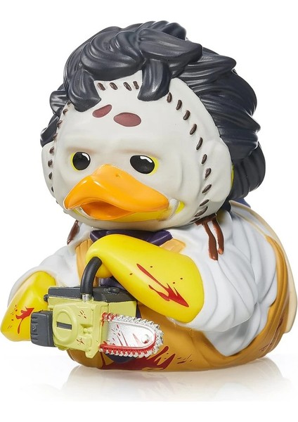 Texas Boxed Leatherface Lisanslı Cosplay Ördek Collectible Figür
