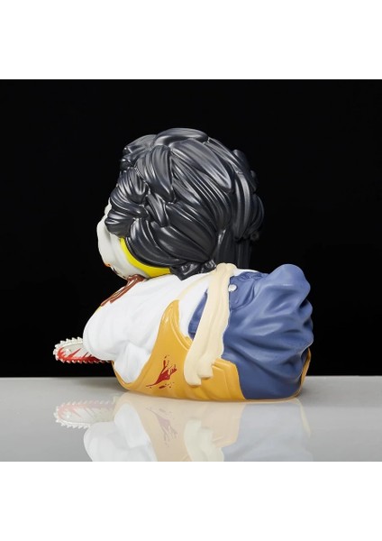 Texas Boxed Leatherface Lisanslı Cosplay Ördek Collectible Figür modelleri