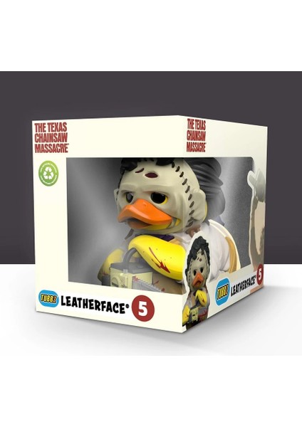 Texas Boxed Leatherface Lisanslı Cosplay Ördek Collectible Figür