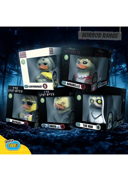 Texas Boxed Leatherface Lisanslı Cosplay Ördek Collectible Figür