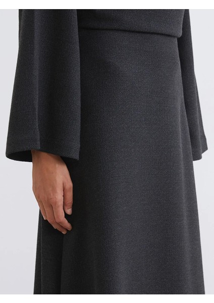 Soulife Siyah Beli Lastikli A Kesim Etek modelleri