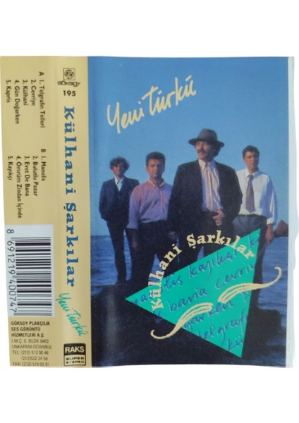Yeni Türkü – Külhani Şarkılar – Kaset – 1994 – Koleksiyon Ürünü fırsatları