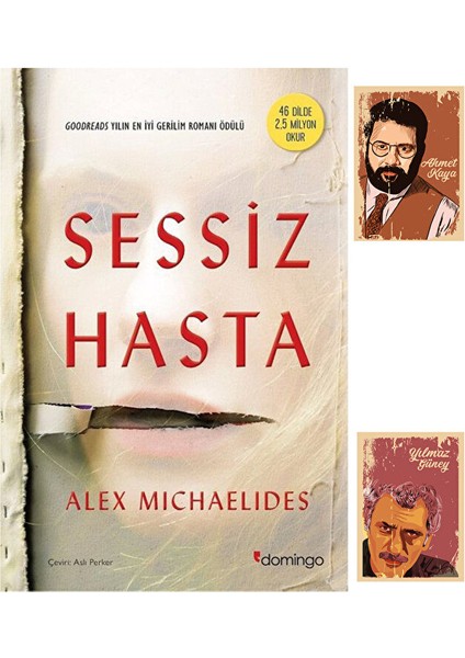 Sessiz Hasta - Alex Michaelides - 9786051981482 - Domingo - Ahmet Kaya Defterli (2 Not Defterli)