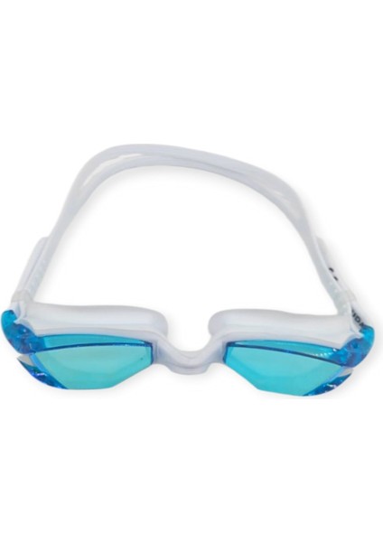 Aynalı Yüzücü Gözlüğü Silikon Mavi - 1765 (Lisinya) fiyatları