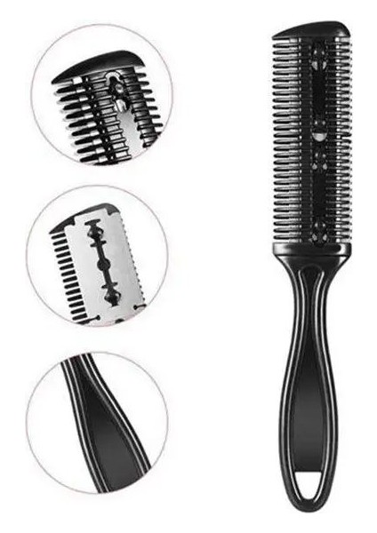 Renkli Jiletli Tarak Siyah