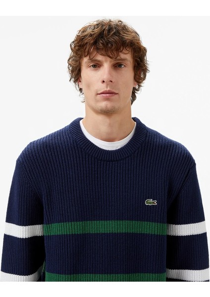 Erkek Çizgili Regular Fit Triko fiyatları