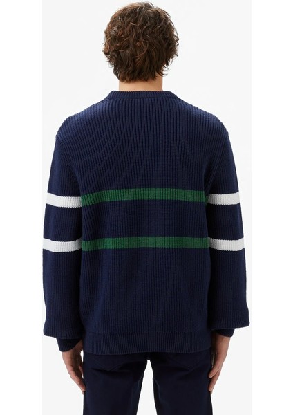 Erkek Çizgili Regular Fit Triko modelleri