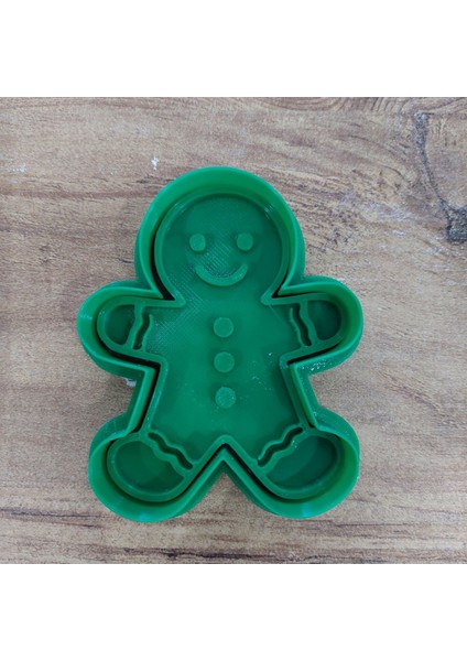 Yılbaşı Temalı 4'lü Kurabiye Kalıbı Seti - Polimer Kil, Oyun Hamuru Damga ve Kesici Şekillendirici🎄 indirimleri