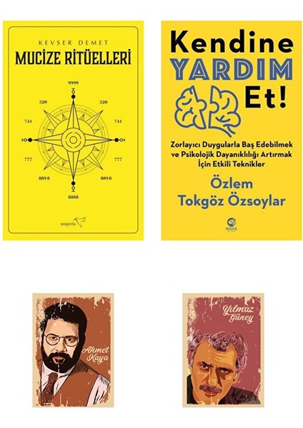Mucize Ritüelleri - Kevser Demet - Kendine Yardım Et - Özlem Tokgöz Özsoylar - Not defterli set