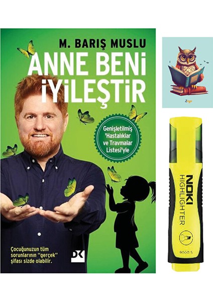 Anne Beni Iyileştir - M. Barış Muslu - (Fosforlu Kalem - Baykuş Not Detferli)