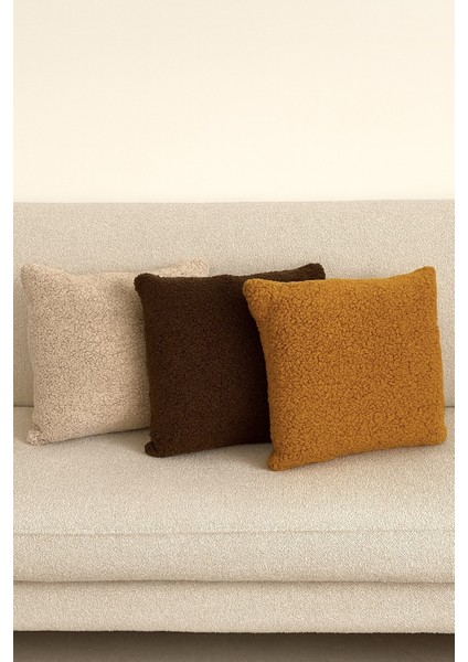 Tedyy Iç Dolgulu Dekoratif Üçlü Kırlent/yastık