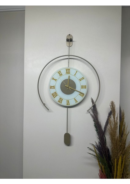' Gold Roma ' Dekoratif Duvar Saati fırsatları