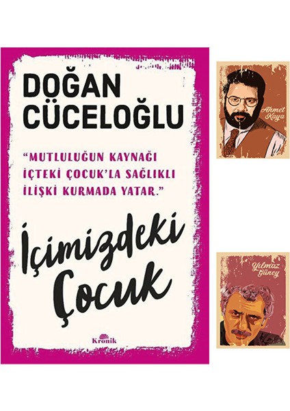 Içimizdeki Çocuk - Doğan Cüceloğlu Kitapları - Kronik Kitap - Ahmet Kaya Defterli (2 Not Defterli)