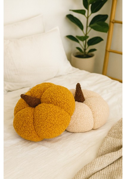 %100 Doğal Teddy Dekoratif Balkabağı Kırlent/yastık fiyatları