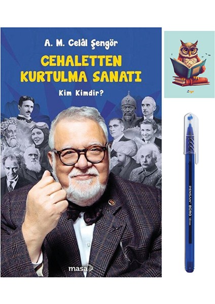 Cehaletten Kurtulma Sanatı - Celal Şengör - 9786259454214 - Pensan Büro Mavi Tükenmez Kalem