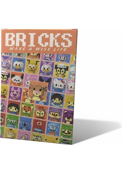 Bricks Aslan Kral Karakter Figürü 3D Mini Yapboz LEGO Oyuncak fiyatları