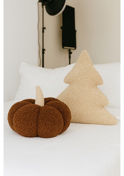 Teddy Dekoratif Çam Ağacı ve Balkabağı Yastık/kırlent fiyatları