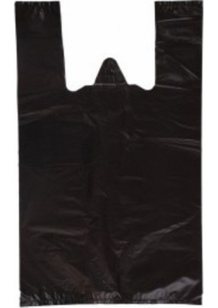 Siyah Poşet Büyük Boy Ekstra Kalın Dayanıklı 1 kg 30X55 cm Syhbyk1