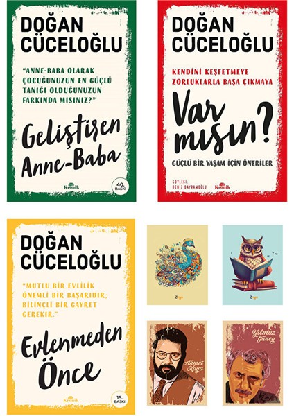 Doğan Cüceloğlu - Evlenmeden Önce - Geliştiren Anne Baba - Var Mısın (4 Not Defterli)