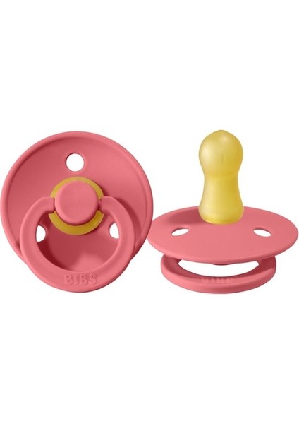 Colour Kauçuk Emzik 6-18 Ay Coral