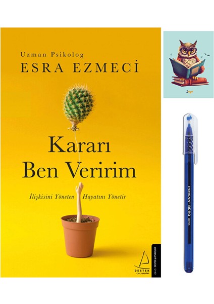 Kararı Ben Veririm - Destek Yayınları - 9786053118602 - (Kalem ve Not Defterli)