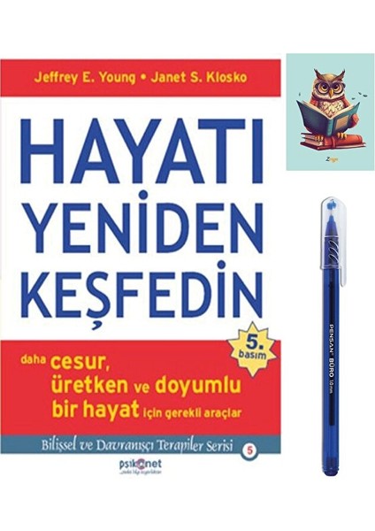 Hayatı Yeniden Keşfedin - Janet Klosko - 9789759893743 Büro Mavi Tükenmez Kalem