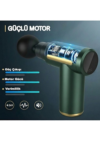 Masaj Tabancası Kas Masaj Tabancası Tabanca Masaj Aleti Fırçasız Motorlu modelleri