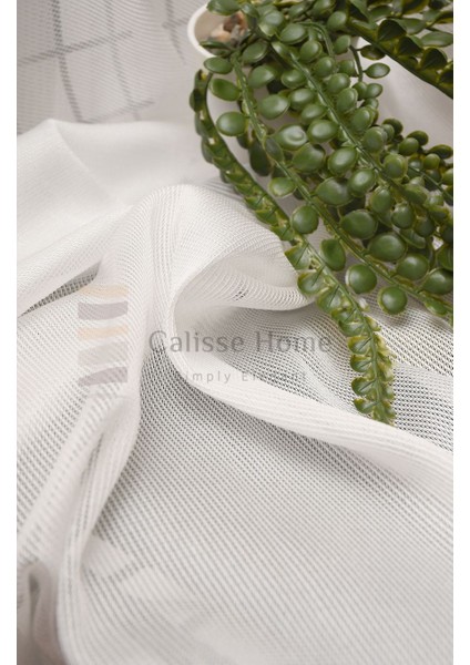 Saten Örgü Şık Ekru Tül Perde Ağır Gramajlı 1/3 Sık Pileli Yoğun Dokulu Ütü Istemez fiyatları