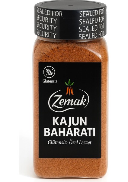Kajun Baharatı 175 g – %100 Glutensiz - Hafif Aromalı Cajun Karışımı - Özel Formül
