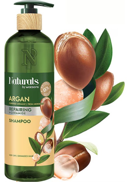 Rgan Oil Infused Nourishing And Moisturizing Shampoo 490 ml – For Dry And Damaged Hairbkr