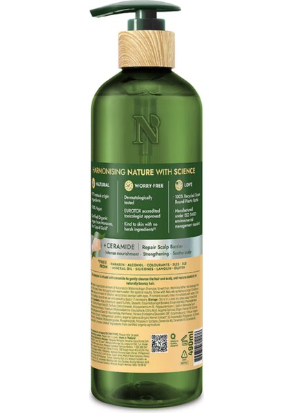 Rgan Oil Infused Nourishing And Moisturizing Shampoo 490 ml – For Dry And Damaged Hairbkr modelleri