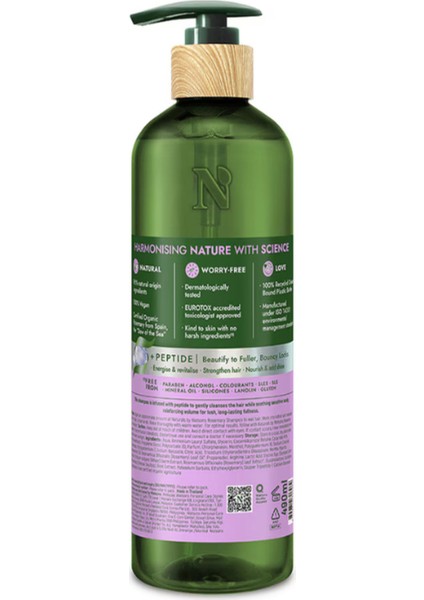 Natural Thyme Infused Hair Care Shampoo 490 ml – Stimulates And Strengthens The Scalpbkr modelleri