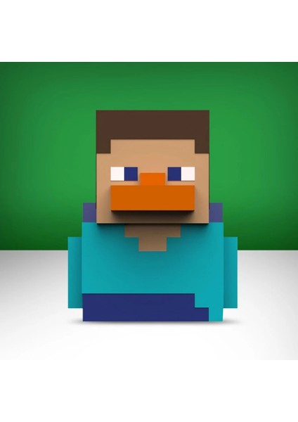 Minecraft Boxed Steve Lisanslı Cosplay Ördek Collectible Figür fiyatları