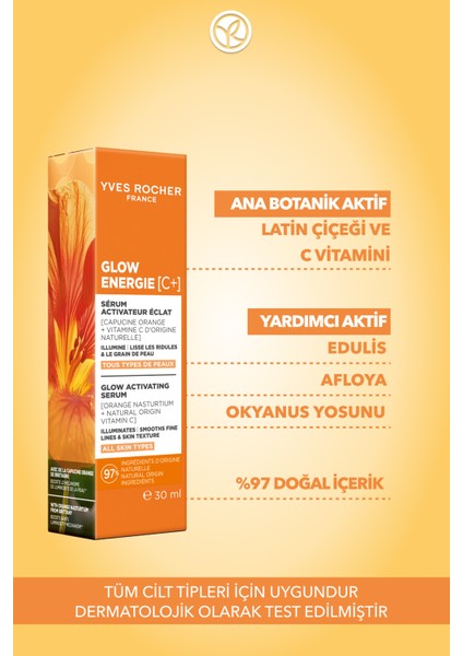 Hassas ve Cansız Ciltler Için Cilde Işıltı Veren Antioksidan Gündüz Serumu 30ML modelleri