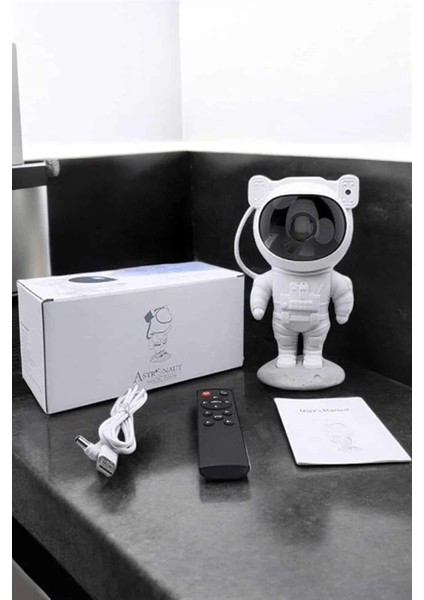 Astronot Görünümlü Projeksiyon Speaker Taşınabilir indirimleri
