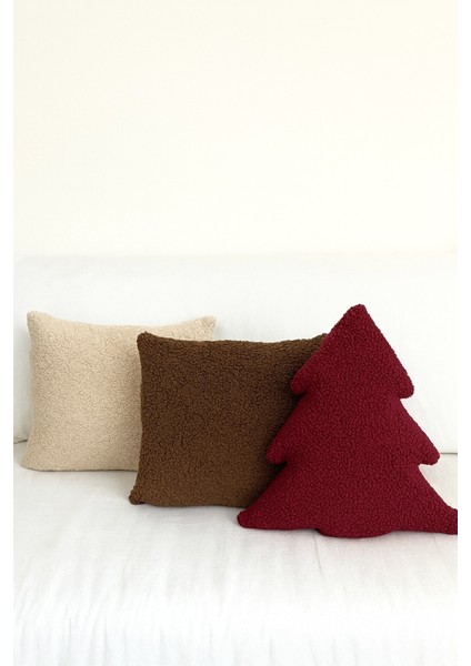 Teddy Dekoratif Çam Ağacı Yastık ve Kılentler fiyatları