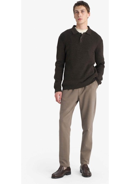 26K801100244 Kahverengi Erkek Kazak D3589AX/BN581 fiyatları