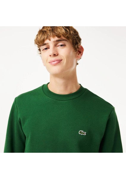 Bisiklet Yaka Regular Fit Sweatshirt fiyatları