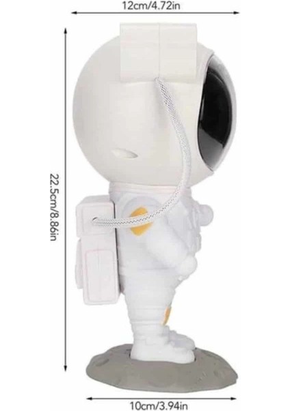 Projeksiyon Astronot Lamba Speaker Sevimli Astronot Bluetooth Hoparlör fırsatları