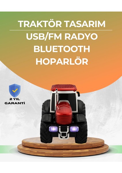 Taşınabilir Nostaljik Araç Tasarımlı Bluetooth Hoparlör