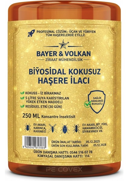 Bitkilerde Hastalık ve Zararlı Canlı Biyosidal Kontrol Ürünü 250 ml Solüsyon: Profesyonel Biyosidal Etkili Çok Güçlü Solüsyon - Kurşuni Küf (Botrytis). indirimleri