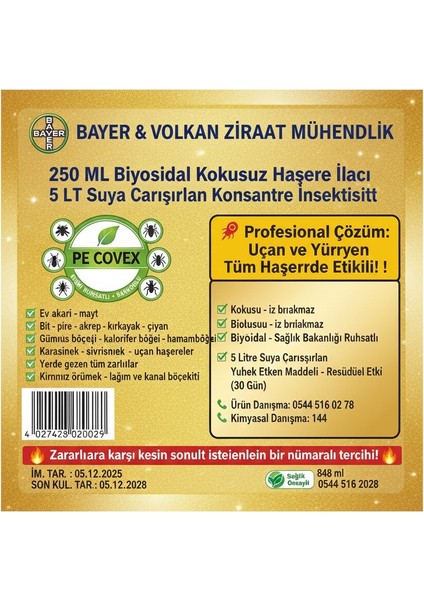 Bitkilerde Hastalık ve Zararlı Canlı Biyosidal Kontrol Ürünü 250 ml Solüsyon: Profesyonel Biyosidal Etkili Çok Güçlü Solüsyon - Kurşuni Küf (Botrytis).