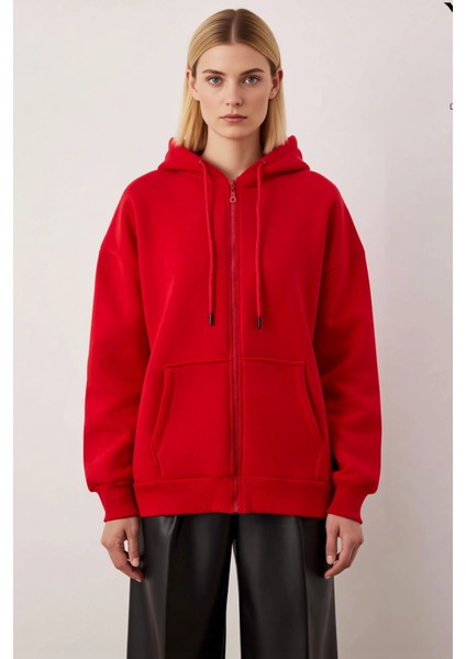 Kadın Kapüşonlu Düşük Kol Fermuarlı Sweatshirt Uzun Kollu Kalıp Fonksiyonel Dayanıklı Spor modelleri