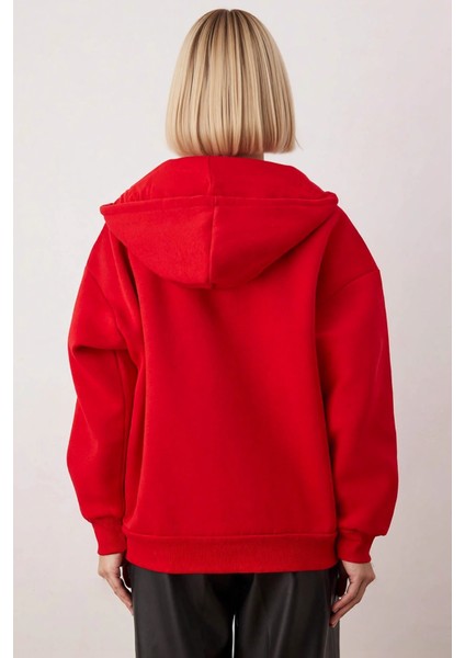 Kadın Kapüşonlu Düşük Kol Fermuarlı Sweatshirt Uzun Kollu Kalıp Fonksiyonel Dayanıklı Spor fırsatları